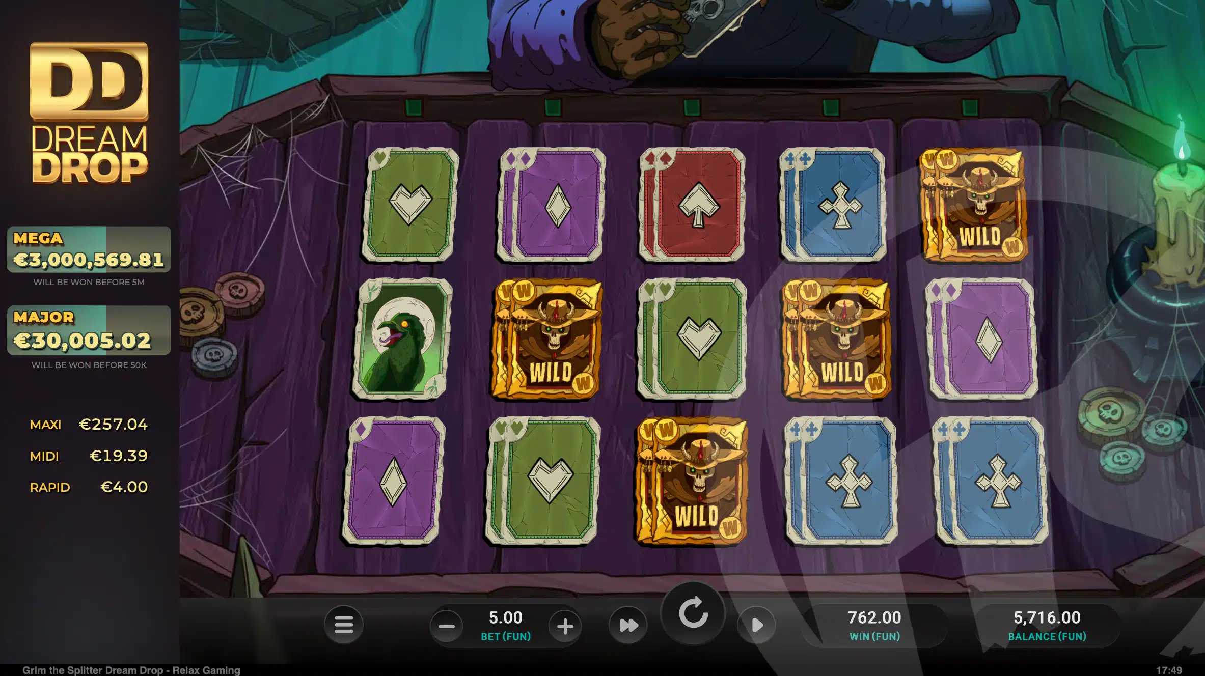 Grim The Splitter Dream Drop Slot Review pic 15